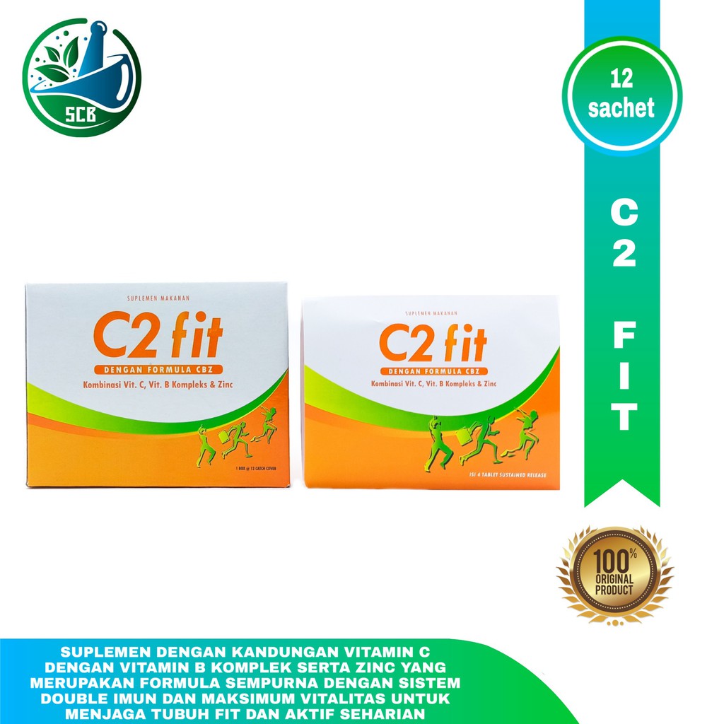 C2 Fit / C2Fit Vitamin C - Isi 4 Tablet