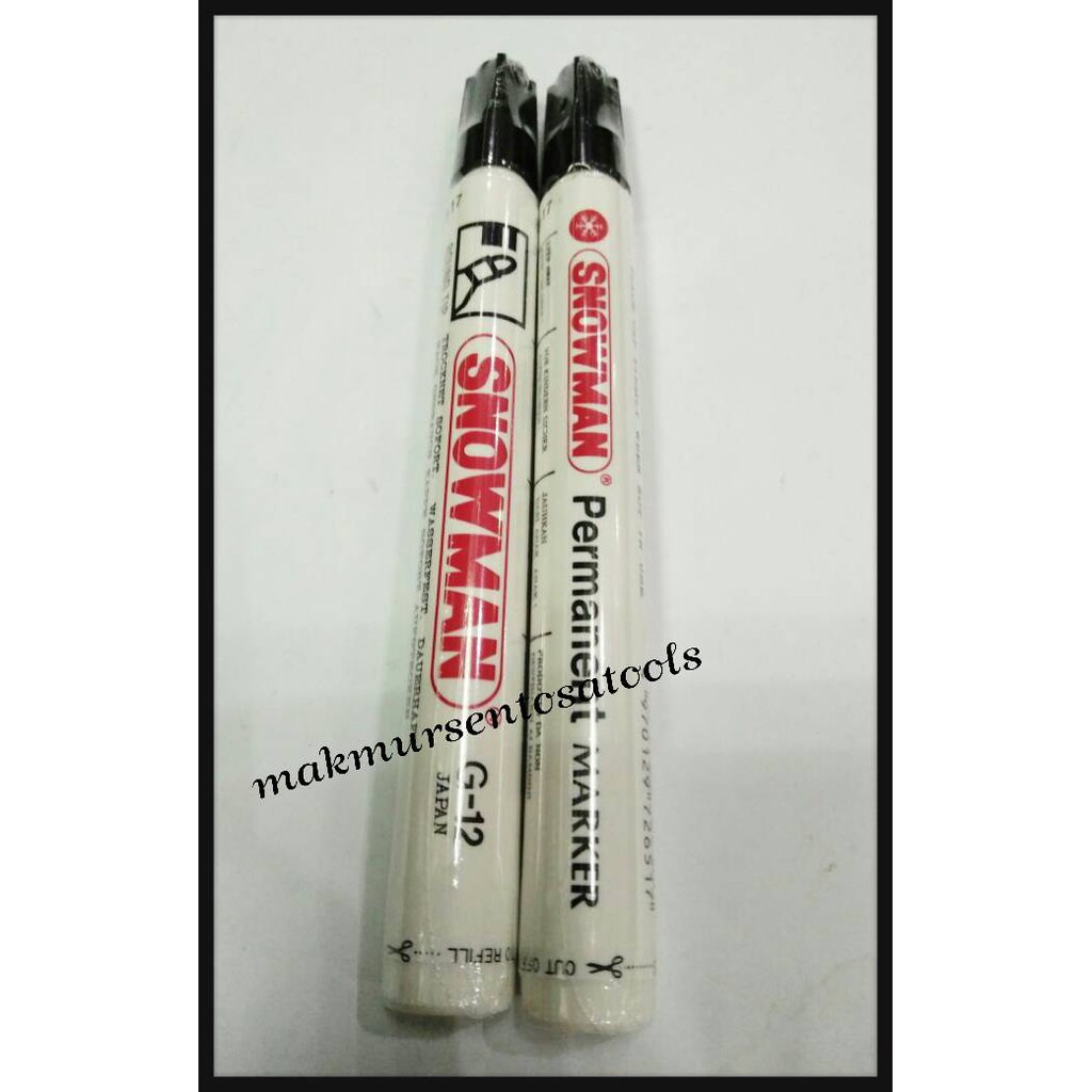 

SPIDOL HITAM/BLACK MARKER PERMANENT ORI