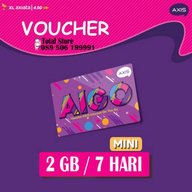 VOUCHER AXIS 2GB 7HARI