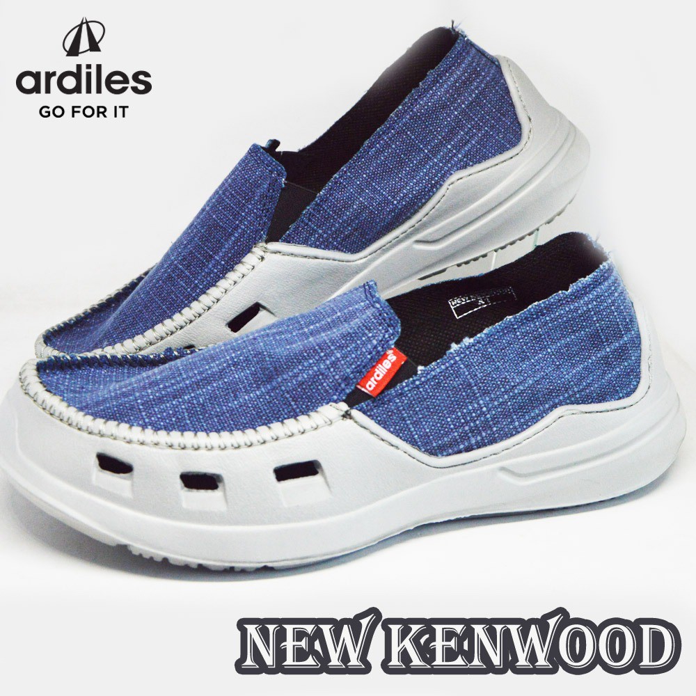 Ardiles Slip On Pria Sepatu Cowok Original Ringan new kenwood Kuliah Kerja Santai Promo Wanita