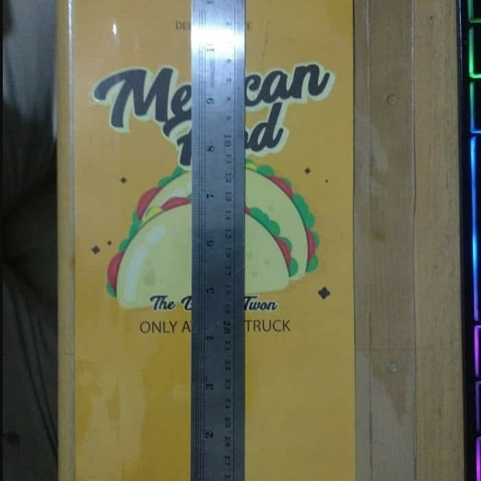 PLASTIK MENU BENING TEBAL 15X30cm