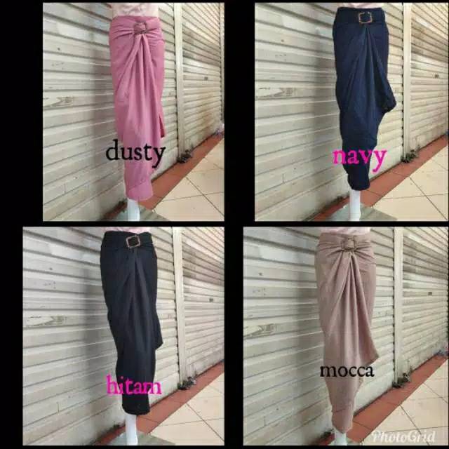 Rok lilit polos 3 warna / rok kebaya / rok modern