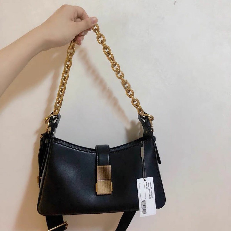 TAS C257 CHAIN HANDLE SHOULDER BAG