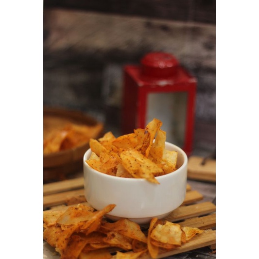 

Kripik Singkong Pedas 100 gram