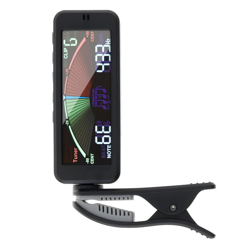 Metronome Tuner 3 IN 1 Dengan Klip Untuk Gitar Ukulele