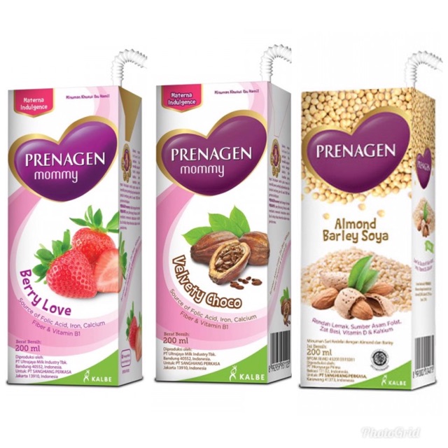 Prenagen Mommy Uht 200ml Rasa Coklat Berry Love Almond Soya Shopee Indonesia