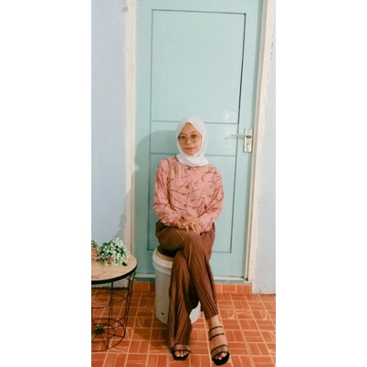 Kulot Wanita Plisket Premium-1