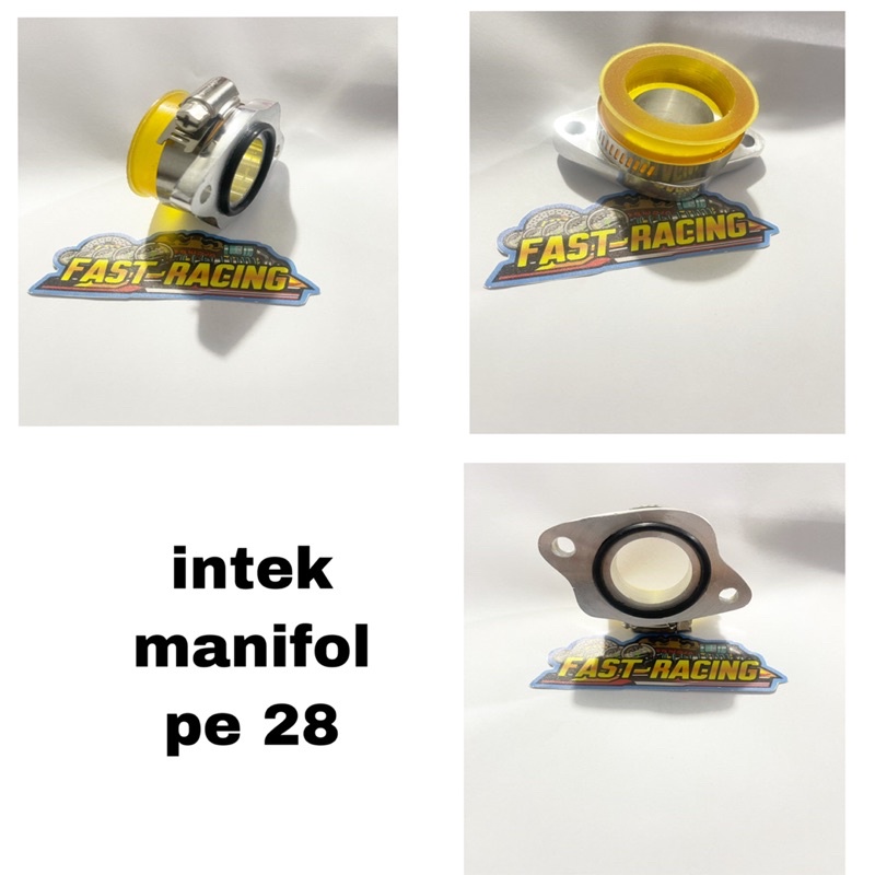 Intex manifold Intek Manipol Pe 28 Motor CB Tiger Satria fu GL Pro intek Manifool Karbu PE/Pwk 28