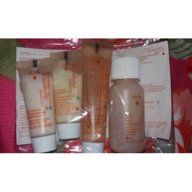 Skincare jafra set mini balancing