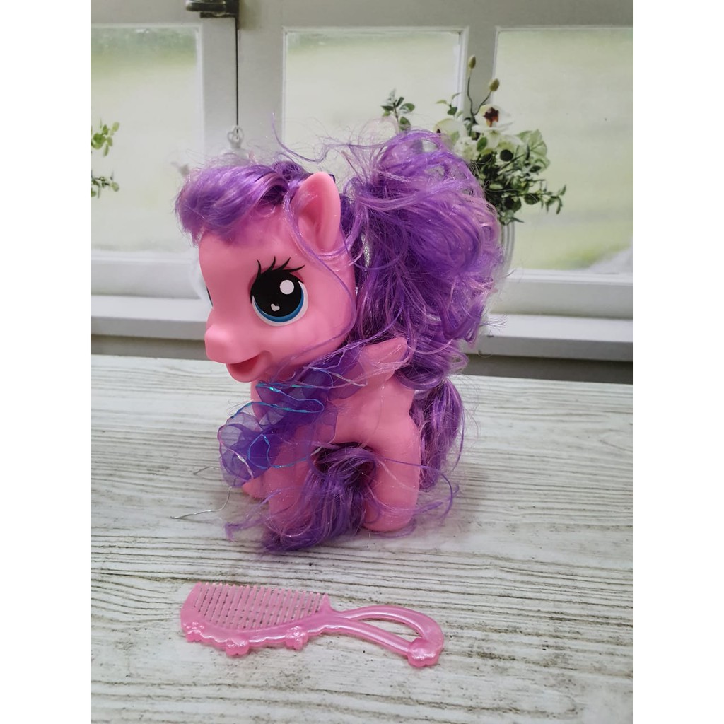 hokkiterus21 COD MAINAN BONEKA LITTLE PONY KUNCIR MUSIC bonus sisir