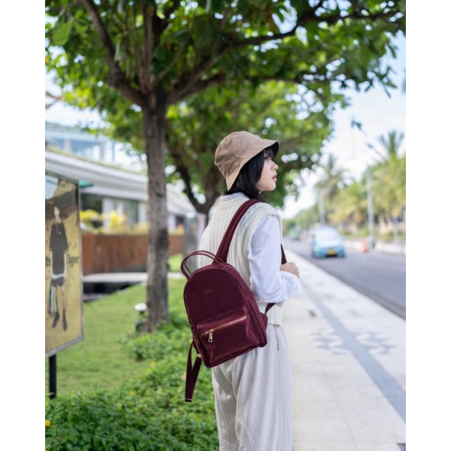Sling Bag Flicka Kode J 90 [ BURGUNDY ]