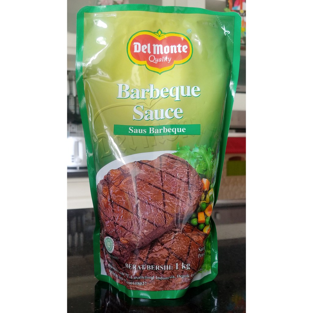 DelMonte Barbeque Sauce 1kg Saus BBQ 1 kg Shopee Indonesia