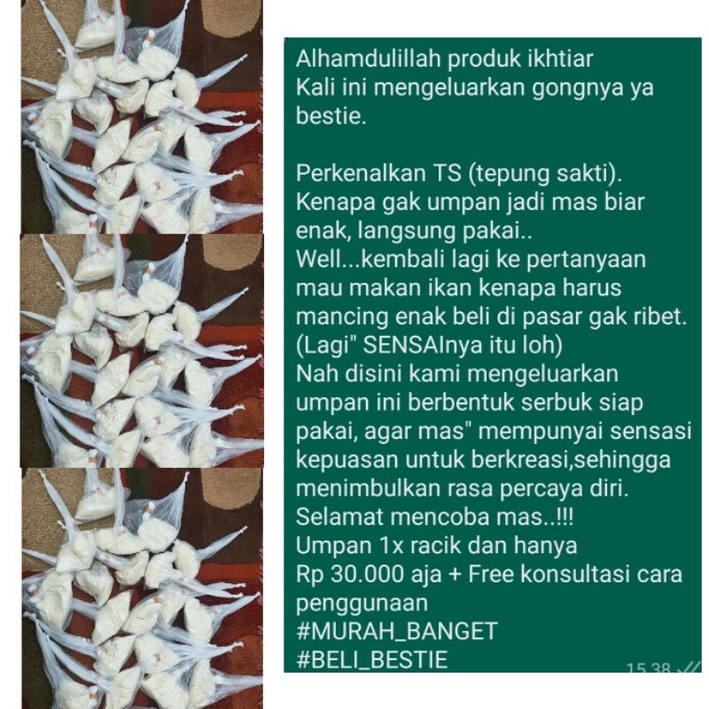 

bubuk TS ( tepung sakti)