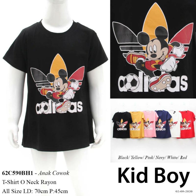 kaos anak miki demode harga promo