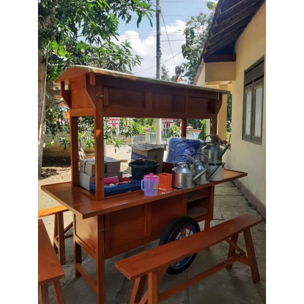 Gerobak Angkringan Murah Komplit