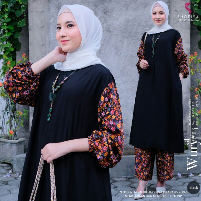 WURY Series One Set (top &amp; pant) Ori by Shofiya