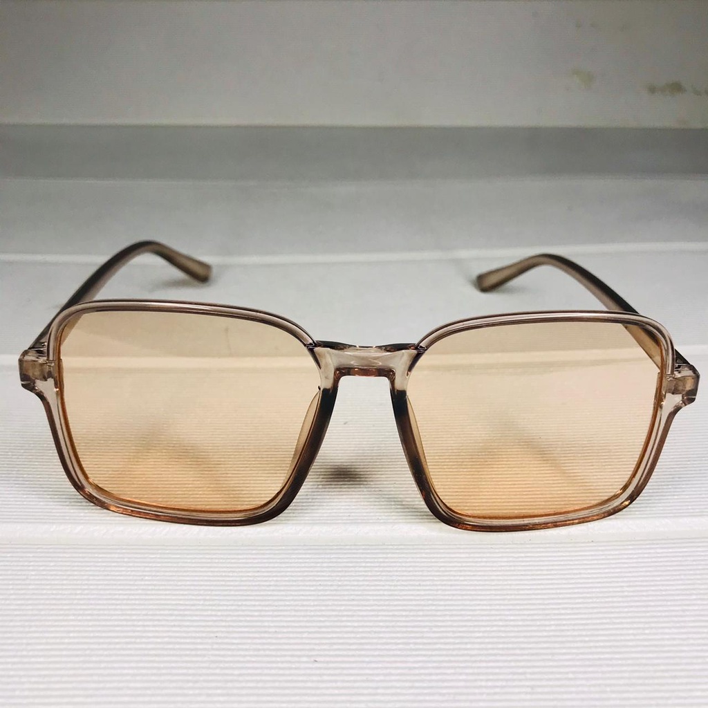 BRGUNIK Kacamata Petak Fashion Korea / Kacamata Style Korea Retro Petak / Eyeglasses Import R544