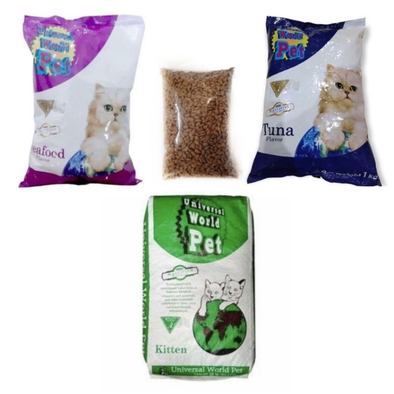 Universal Cat Food Tuna Seafood Kitten 1kg