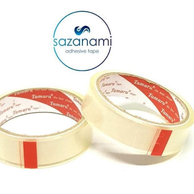 

Big Sale 1 Lusin isolasi Tamaru 1 Inch X 40Y isolasi selotip bening 24mm 1 PACK 12 ROLL 사