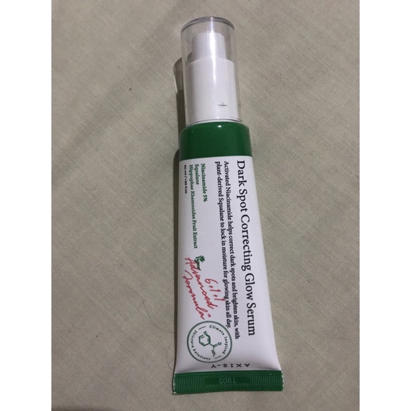 Axis y glow serum