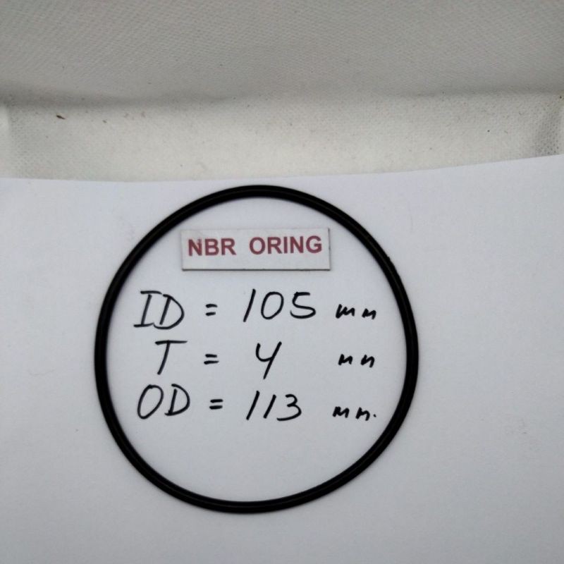 

oring seal karet 4 x 105 x 113 mm NBR 70
