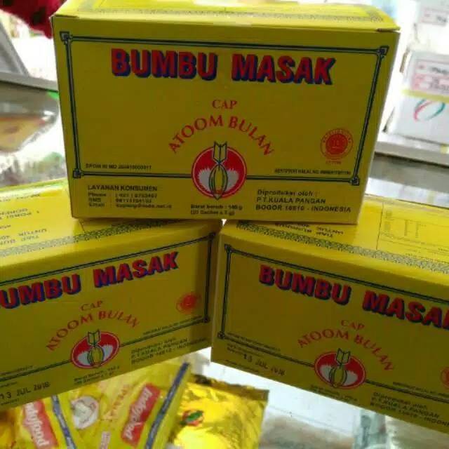 Bumbu masak /bumbu atom cap bulan