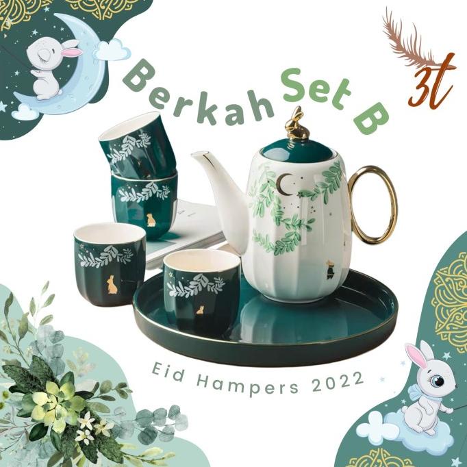 

BERKAH SET B (EID HAMPERS 2022) / IDUL FITRI HAMPERS / LEBARAN / PARCE SDG64565E