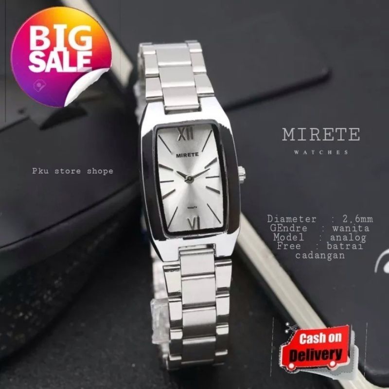 JAM TANGAN WANITA MIRETE ORIGINAL TAHAN AIR JAM Tangan Cewek Water Resistant jam tangan wanita Led jam jam tangan cewek terbaru jam tangan Cewek LED warna hitam jam tangan wanita Murah od bayar di tempat jam tangan led fashion wanita jam tangan wanita