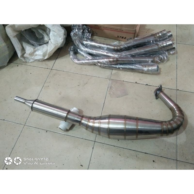 Knalpot RX king kolong stainless