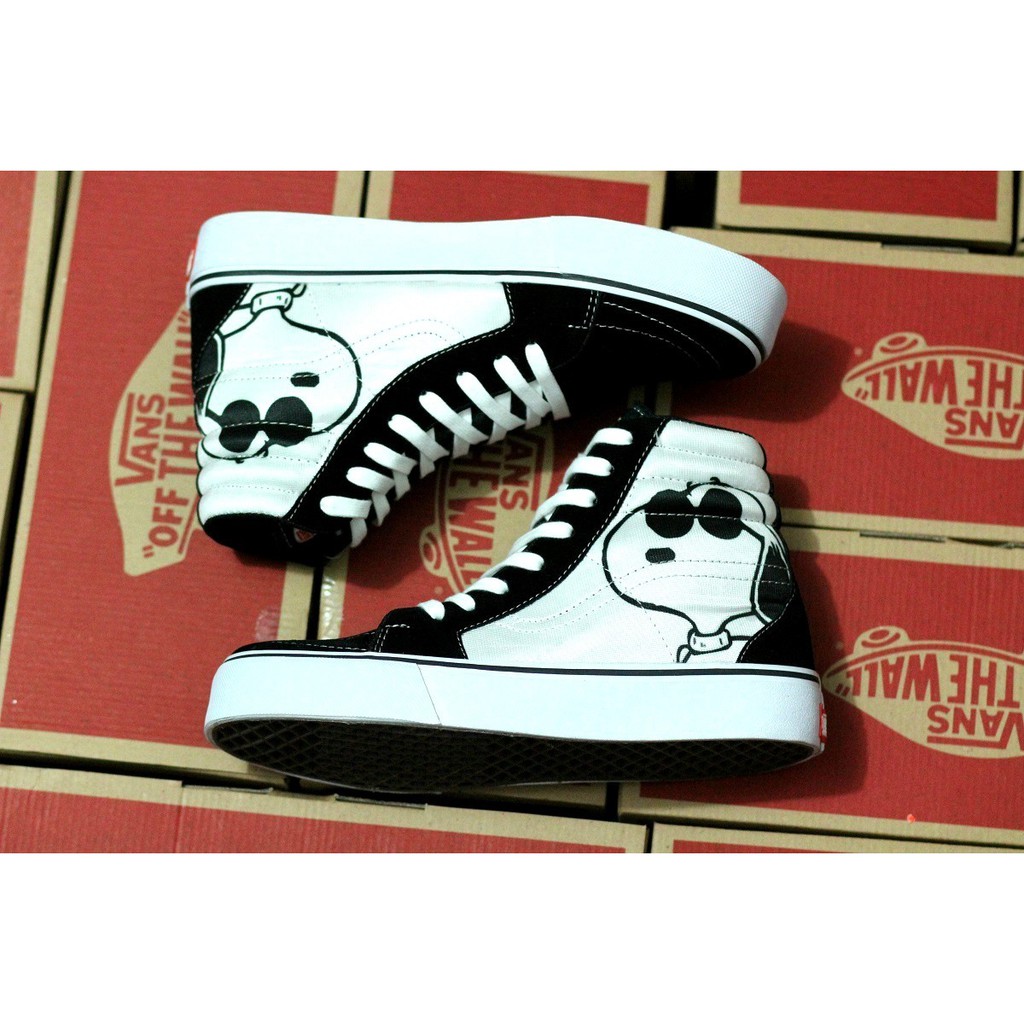 SEPATU VANS SK8 SNOOPY BONES PUTIH VANS ERA SK8 OLD SCHOOL PREMIUM