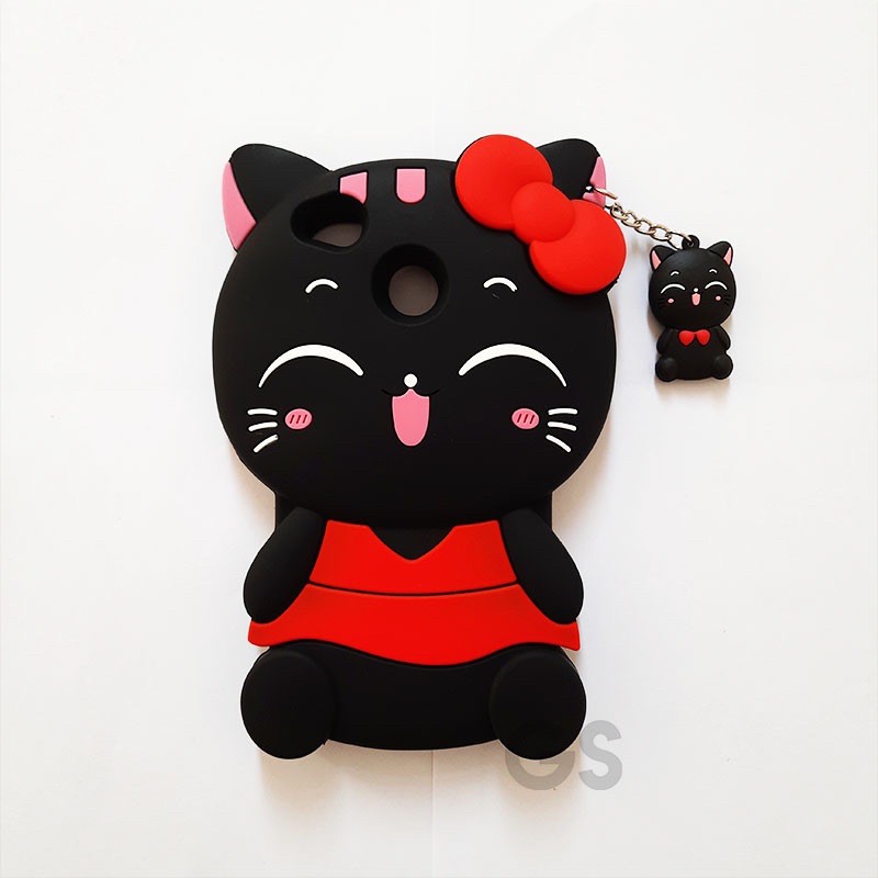 Silikon 3D karakter REDMI 4X silicon softcase casing hp lucu menarik / untuk anak anak hadiah ulang tahun Silikon boneka lucu pelindung hp case tebal karet softcase lentur