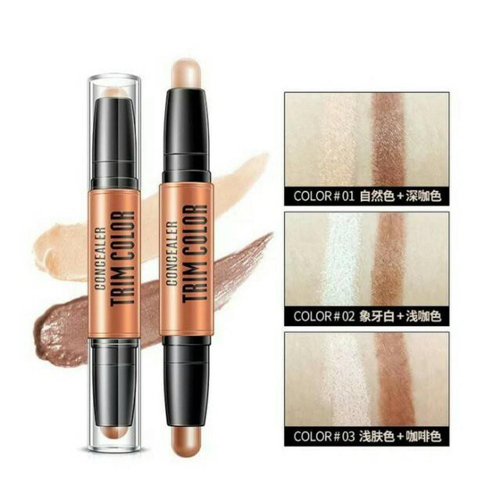 Bioaqua Trim Color Double Stick Concealer - concealer stick biaqua