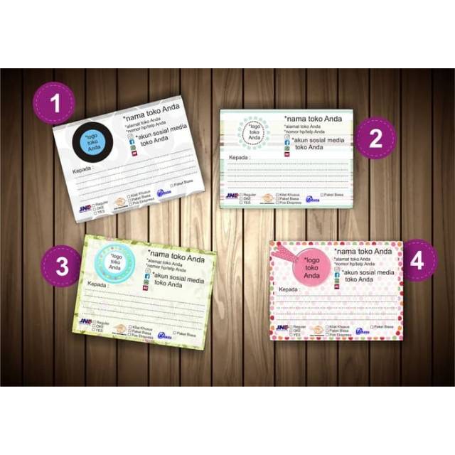 

Stiker Label Pengiriman online shop