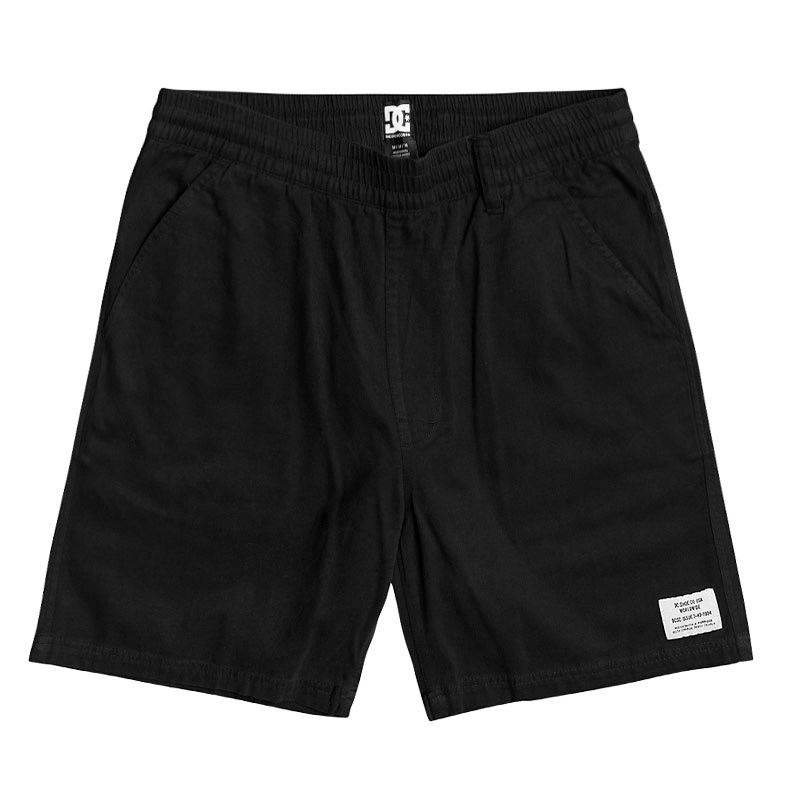 Celana Pendek DC Shoes THE MECHANIC Chino Cotton Short Black ORIGINAL