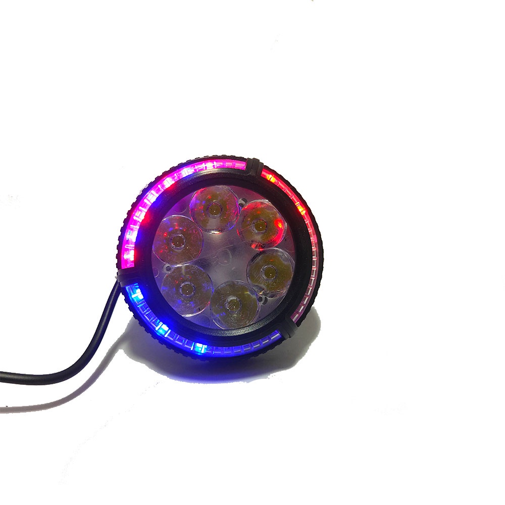 LAMPU SPION LED UNIVERSAL LAMPU DEPAN FLASH FULL COLOUR motor