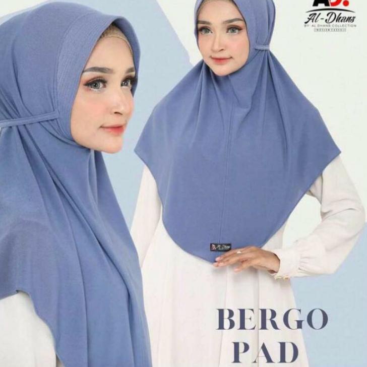 HIJAB AL DHANS BERGO PAD SHAFA  BY AL DHANS ORIGINAL ‣ Mnk31au22ᴴ