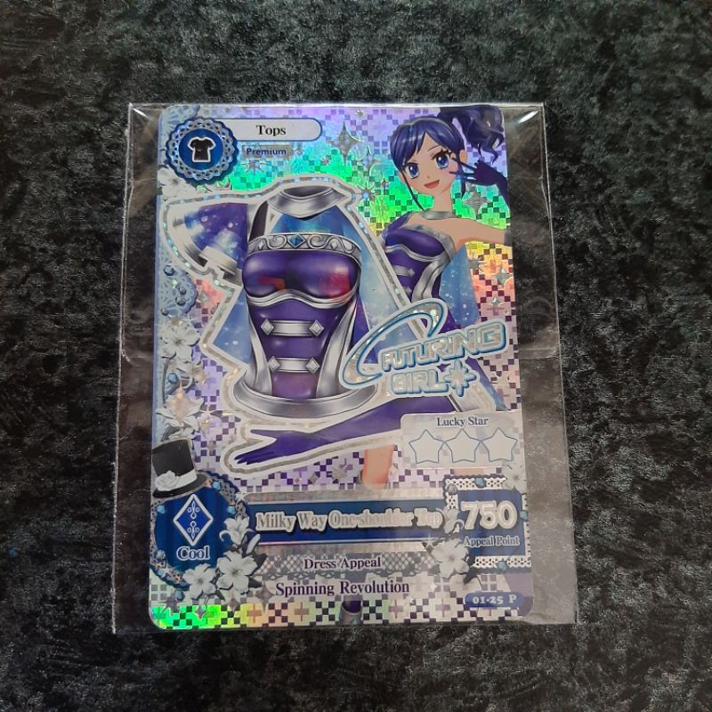 KARTU AIKATSU AOI MILKY WAY ONE SHOULDER TOP PREMIUM ORIGINAL (SLIGHT DAMAGE)