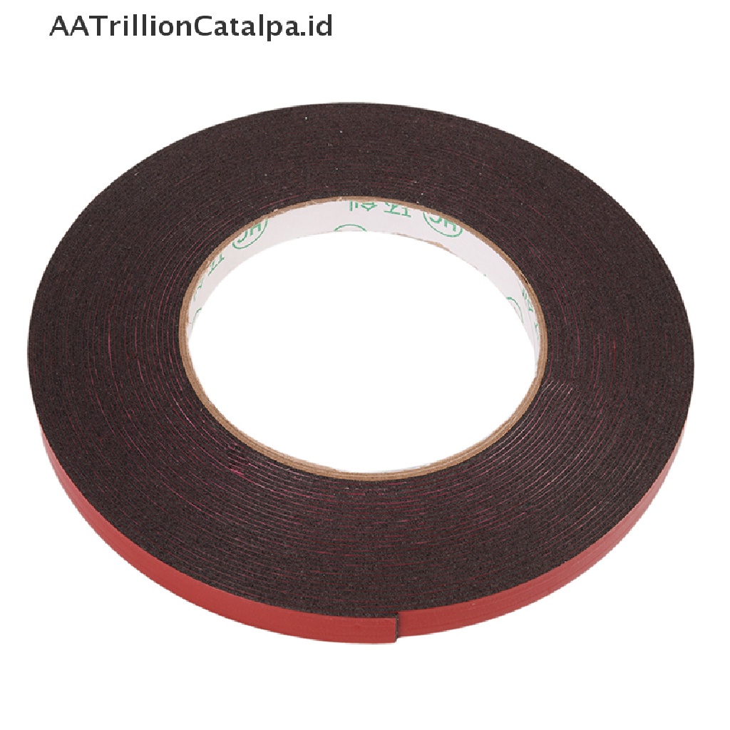 Aatrillioncatalpa Double Tape Kuat Permanen Panjang 10M Dengan Garis Merah