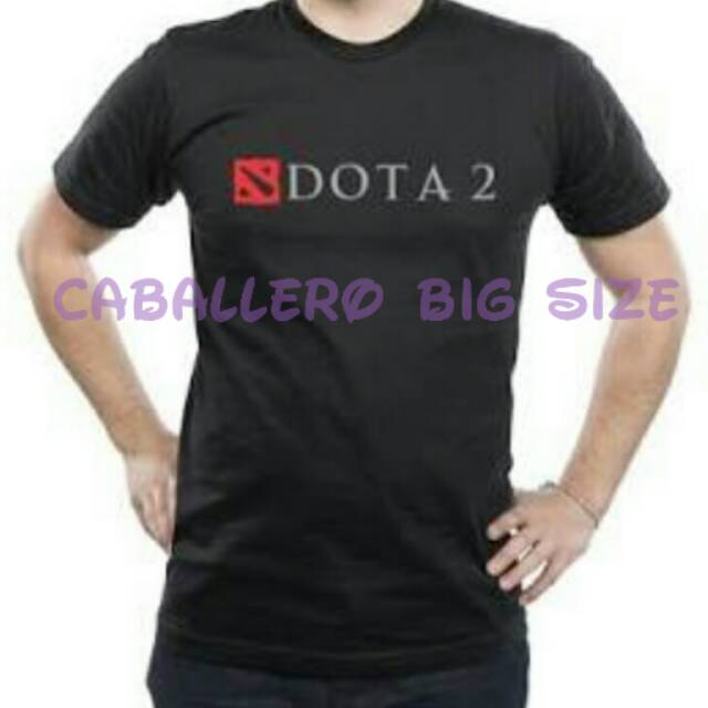 KAOS BIGSIZE DOTA 2, KAOS DOTA 2 UKURAN BIGSIZE, KAOS GAME DOTA 2