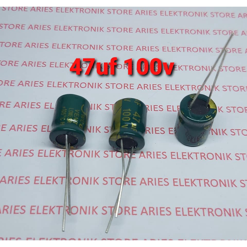 ELCO 47uf 100v ORIGINAL