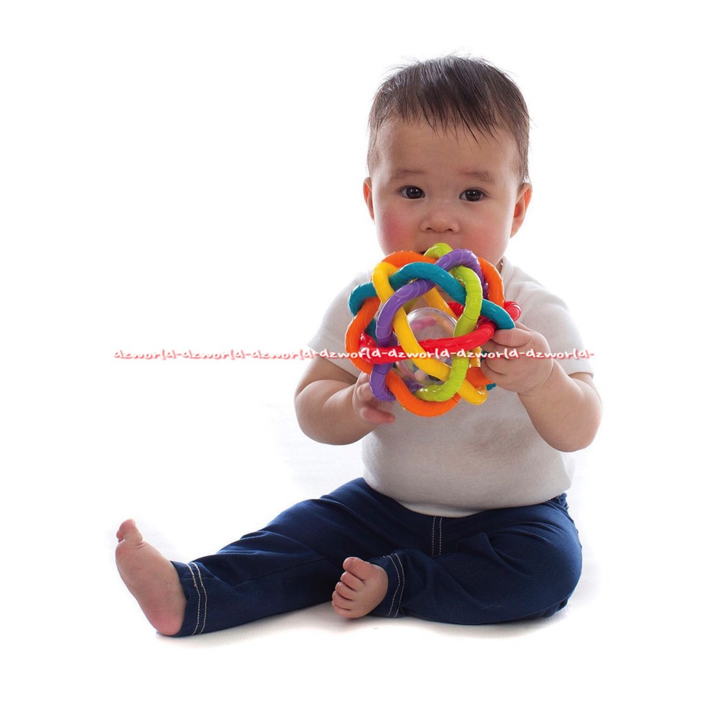 Playgro Bendy Ball Mainan Bola Untuk Bayi Anak Play gro Play Grow Balls Colofull Warna Warni Bendi