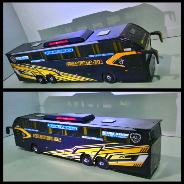 Miniatur Bus STJ Skala 1:50