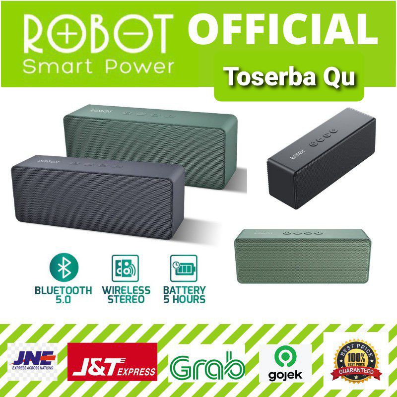 Speaker Bluetooth Wireles Bass Stereo ROBOT RB420 (UPGRADE 10WATT)