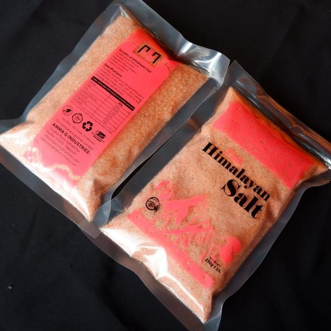 

Himalayan Salt Pink Rock Salt Extra Fine 250gr - Garam Himalaya 250gr