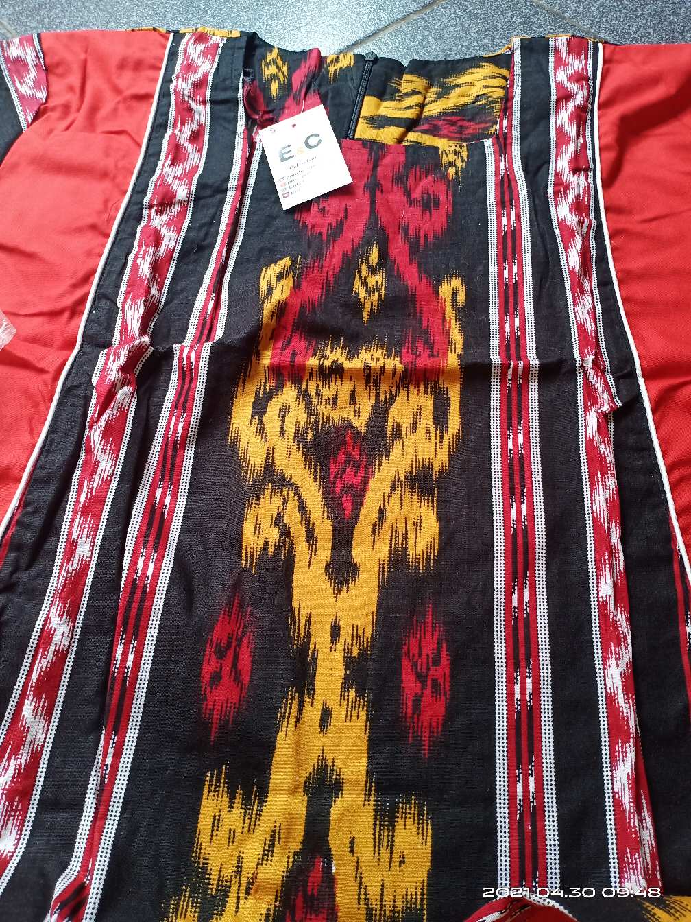 Atasan Batik Wanita Motif Tenun Unique - Blouse Batik Wanita - S-m-l-xl-xxl-3l-4l-5l