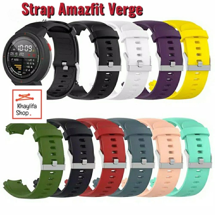 Strap Silicon Xiaomi Amazfit Verge Soft Silikon ruber Amazfit Verge - Kuning