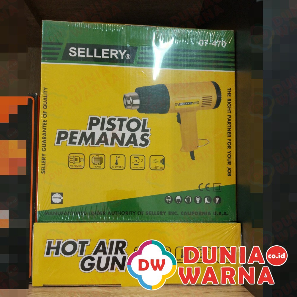 SELLERY HOT AIR HEAT GUN PISTOL PEMANAS ORIGINAL ALAT STIKER