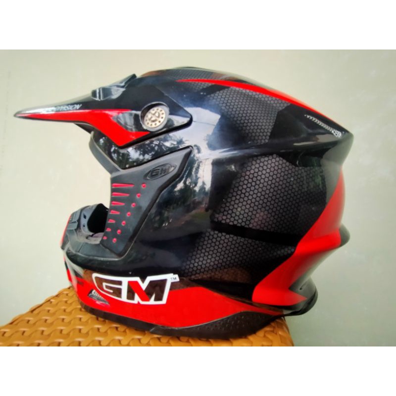 Jual Helm Gm Cross Extreme Division Shopee Indonesia