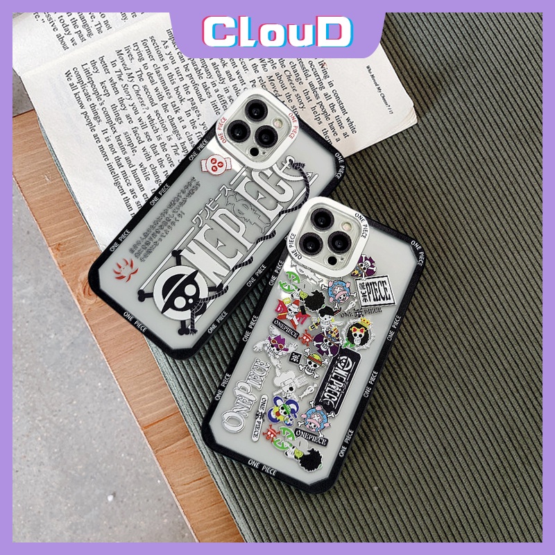 Case Transparan Motif Anime One Piece Untuk Oppo A96 A57 2022 A76 A16K A55 A95 A74 A12 A15 A54 A16 A31 A7 A52 A53S A35 A3S A53S 4z 5F 6lite 4z