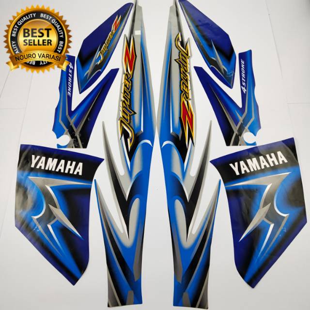 striping yamaha jupiter z silver biru 2006 list body standar berkualitas termurah